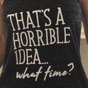 Bella Canvas Black Marble Racerback Tank M